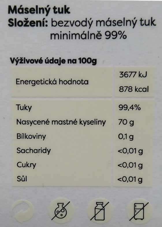 Ghí-české-přepuštěné-máslo-Gurmetéka-energetická-tabulka